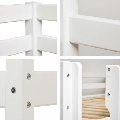 Hoppekids ECO Comfort, Kerrossänky 70x160 cm, White