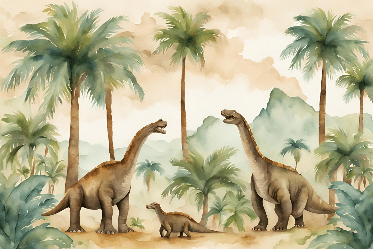 Valokuvatapetti, Dinosaurs