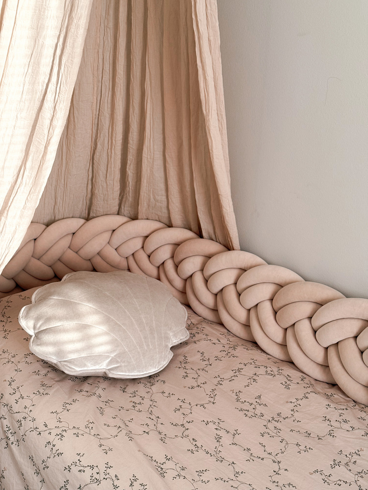 Reunapehmuste Dual Letti, Velvet Beige