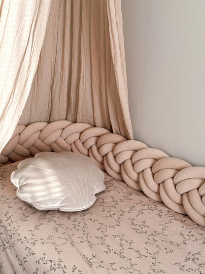 Reunapehmuste Dual Letti, Velvet Beige