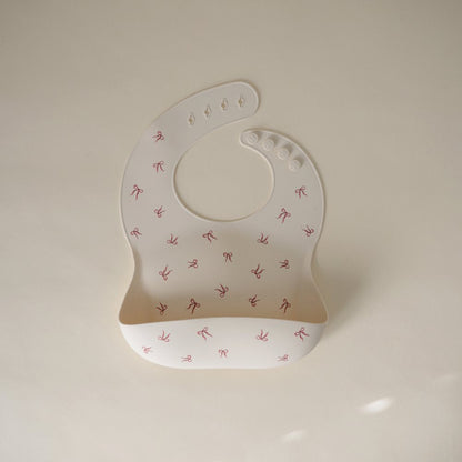 Mushie, Bib, Bows