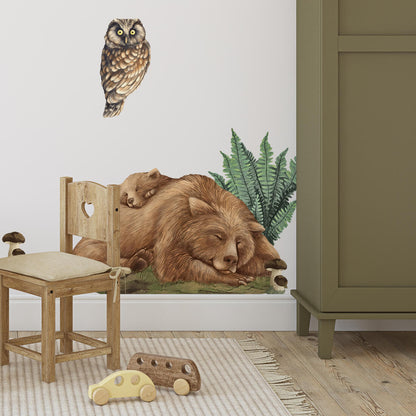 Pastel Love, Wall Decal Set, Forest Animals 1