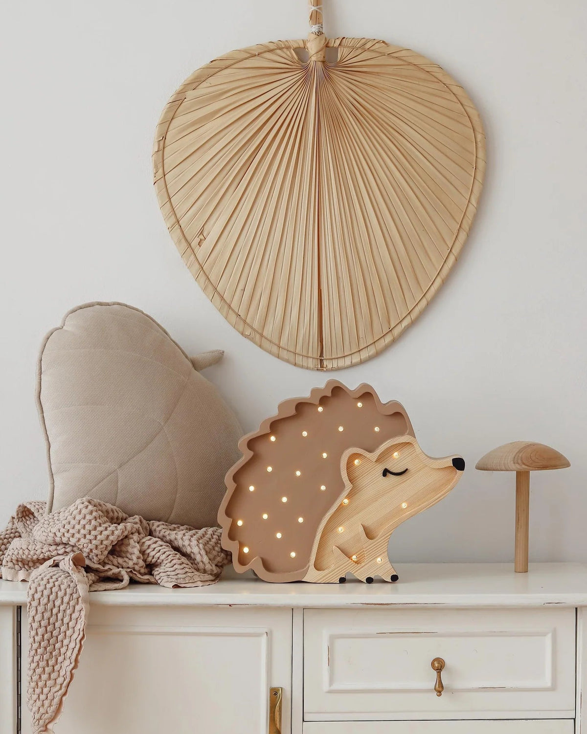 Little Lights Yövalo, Hedgehog Autumn Brown