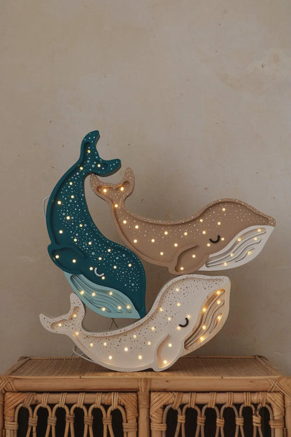 Little Lights Yövalo, Whale Galaxy Teal