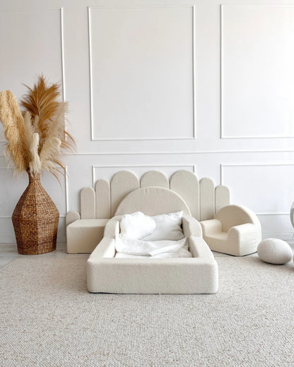 Monio, Seinäpaneeli 70X18cm, Boucle Cream