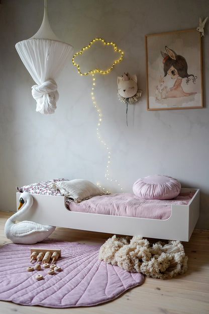 Wood Luck Design, Pinnasänky & Juniorisänky 2 IN 1, 70x140 cm, River Sand Beige