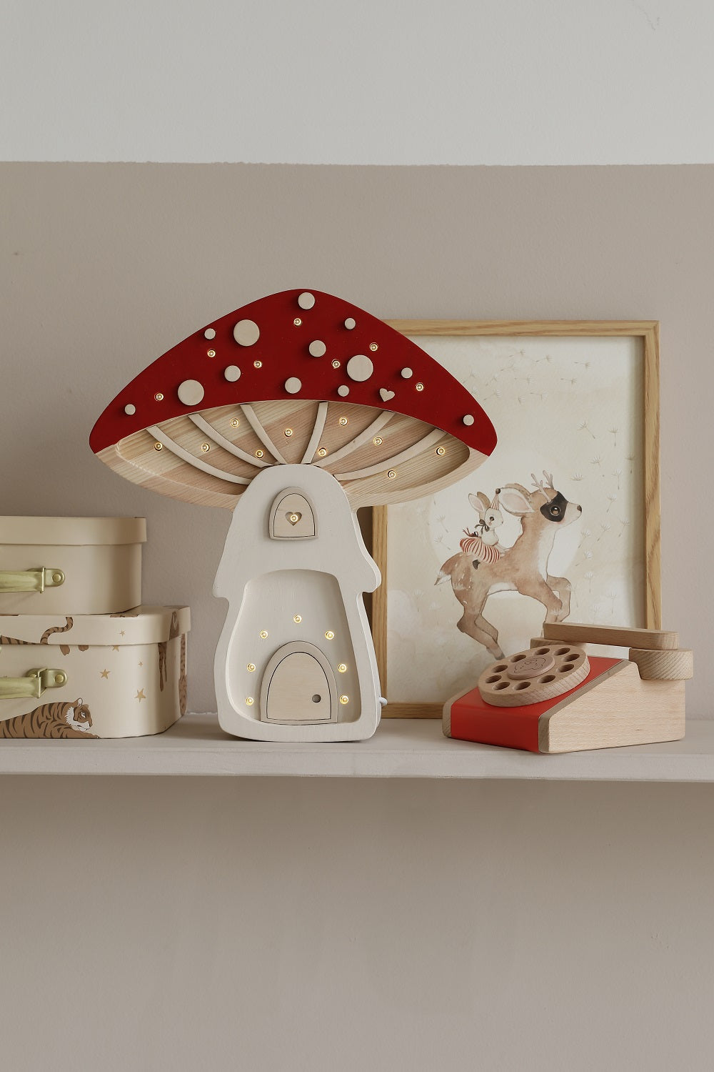 Little Lights Yövalo Mushroom, Fairies Toadstool