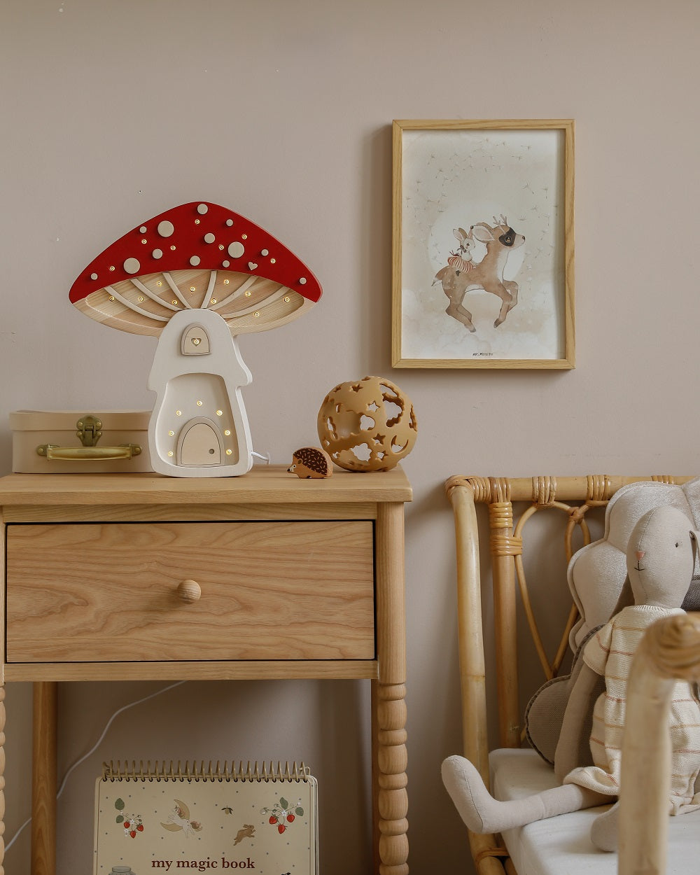 Little Lights Yövalo Mushroom, Fairies Toadstool