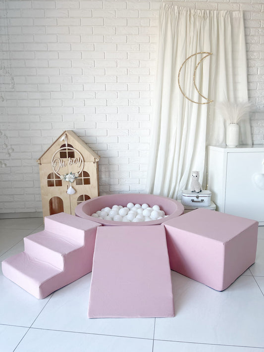 Leikkimoduuli + Pallomeri, Pink