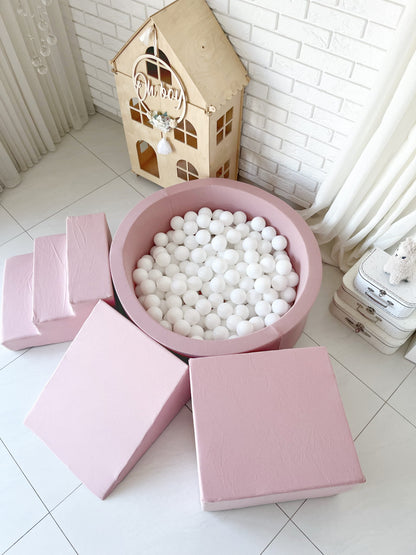 Leikkimoduuli + Pallomeri, Pink