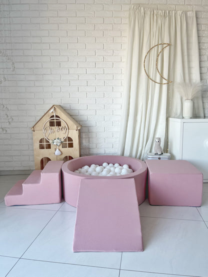 Leikkimoduuli + Pallomeri, Pink