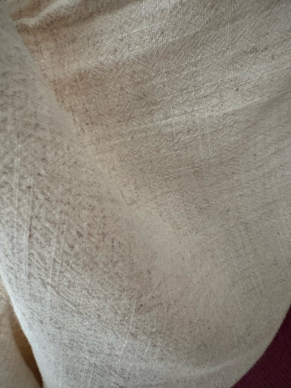 Matuu sänghimmel, naturligt linne, ljusbeige