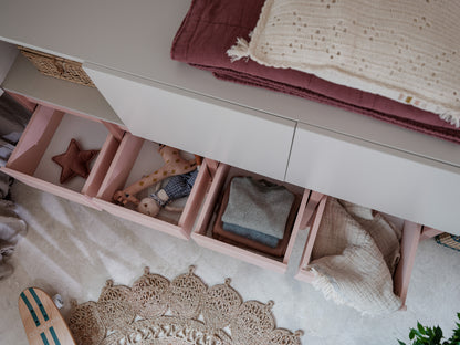 Wood Luck Design, Lipasto, Tweens Pink