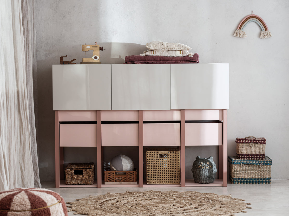 Wood Luck Design, Lipasto, Tweens Pink