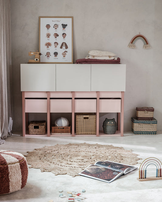 Wood Luck Design, Lipasto, Tweens Pink