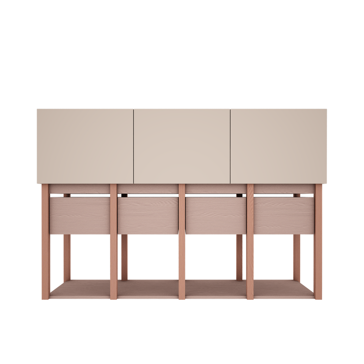 Wood Luck Design, Lipasto, Tweens Pink