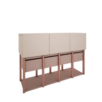 Wood Luck Design, Lipasto, Tweens Pink