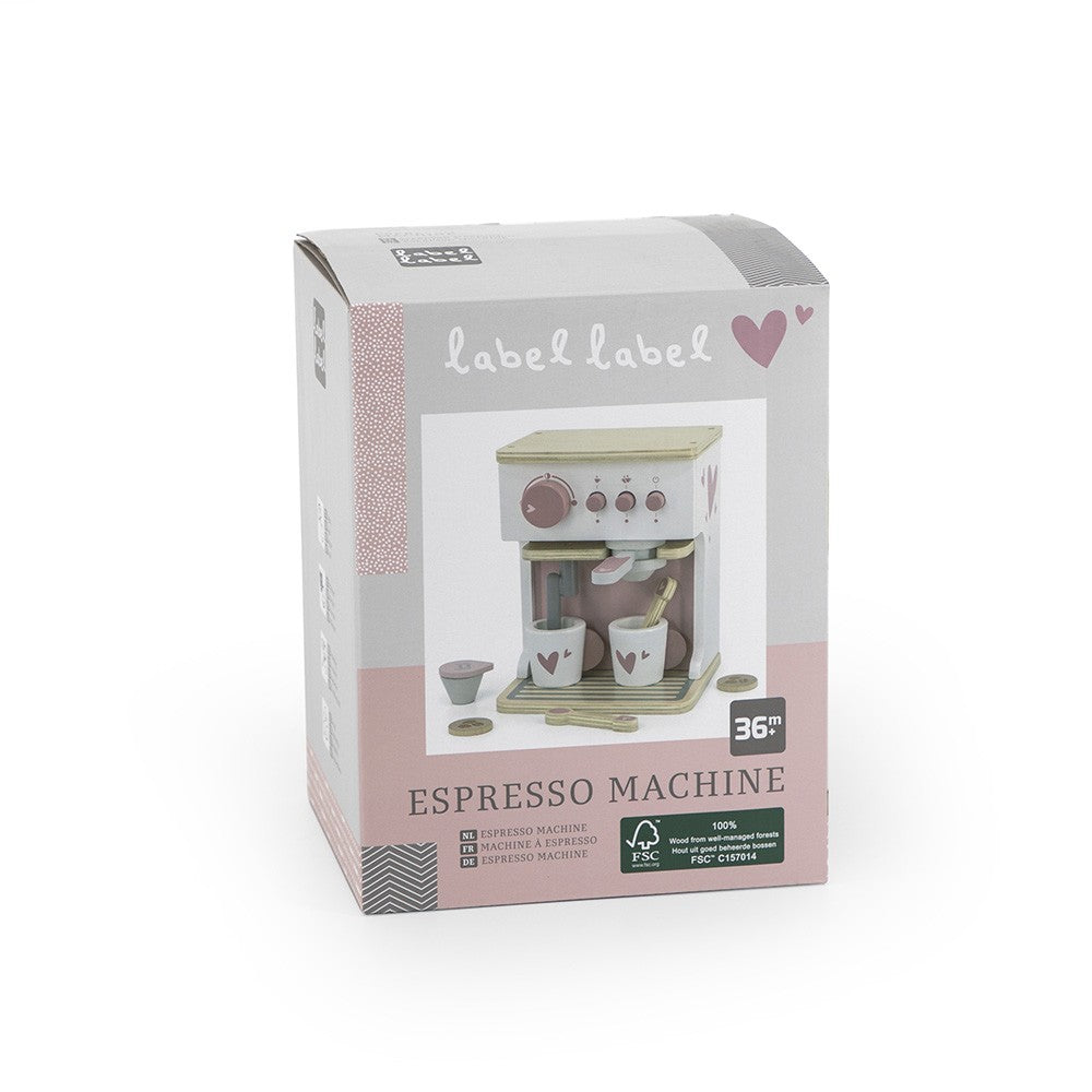 Label Label, Espresso Kahvikone, Pink