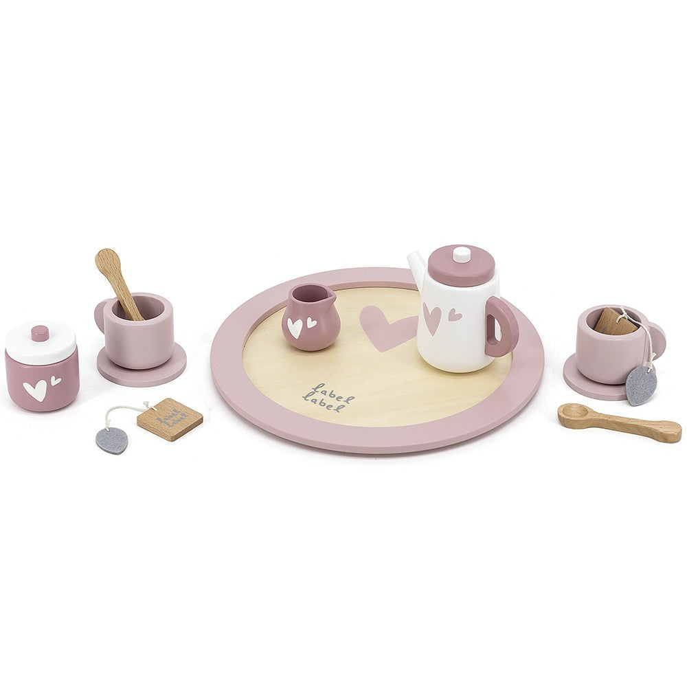 Label Label, Tea Set, Pink