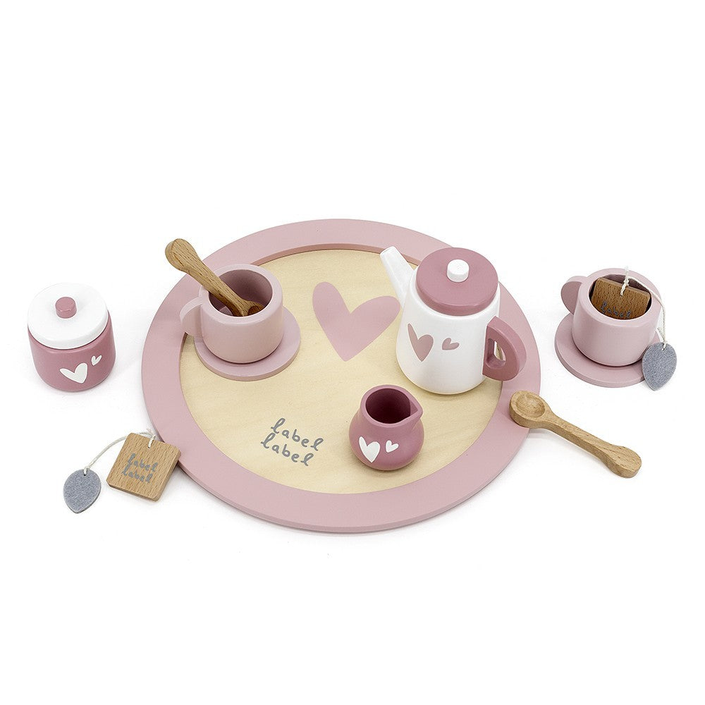Label Label, Tea Set, Pink