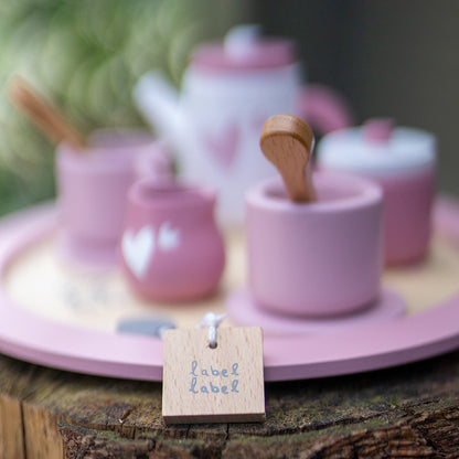 Label Label, Tea Set, Pink