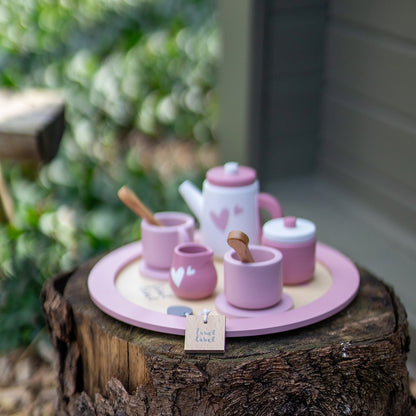 Label Label, Tea Set, Pink