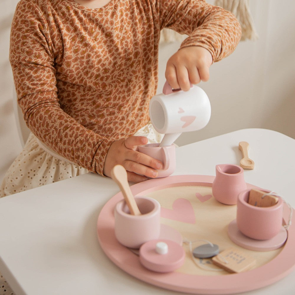 Label Label, Tea Set, Pink