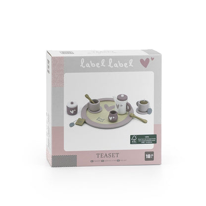 Label Label, Tea Set, Pink