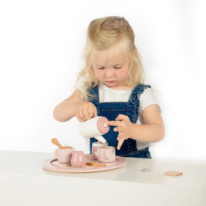 Label Label, Tea Set, Pink