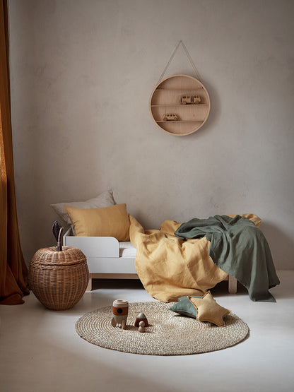 Wood Luck Design, Spjälsäng &amp; Juniorsäng 2 I 1, 70x140 cm, Basic Cashmere
