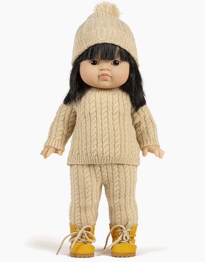 Minikane, Nuken Vaatesetti, Beige