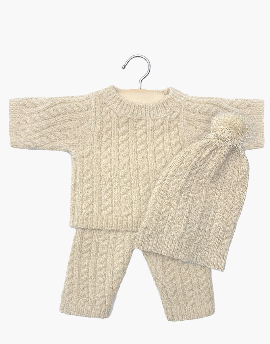 Minikane, Nuken Vaatesetti, Beige