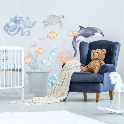 Pastelowe Love, Seinätarra Setti, Ocean Animals 2