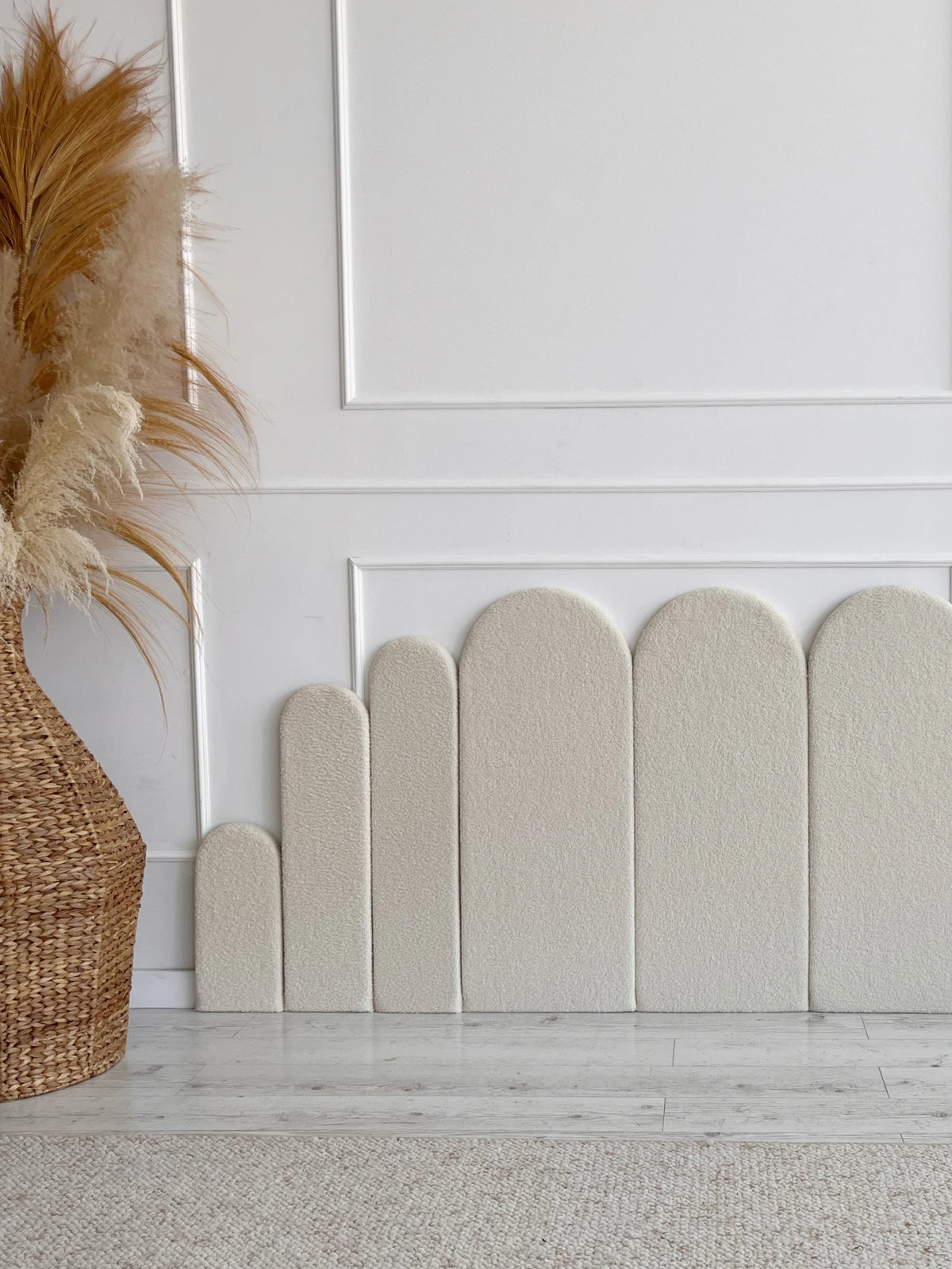 Monio, Seinäpaneeli 70X18cm, Boucle Cream