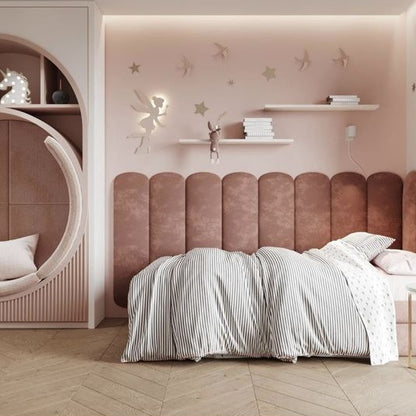 Magic Velvet, Wall Panel 60X20cm, Dirty Pink