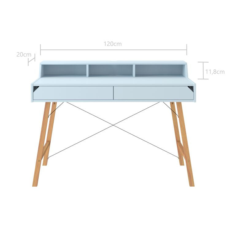 Bellamy, Lotta Desk, Sky Blue