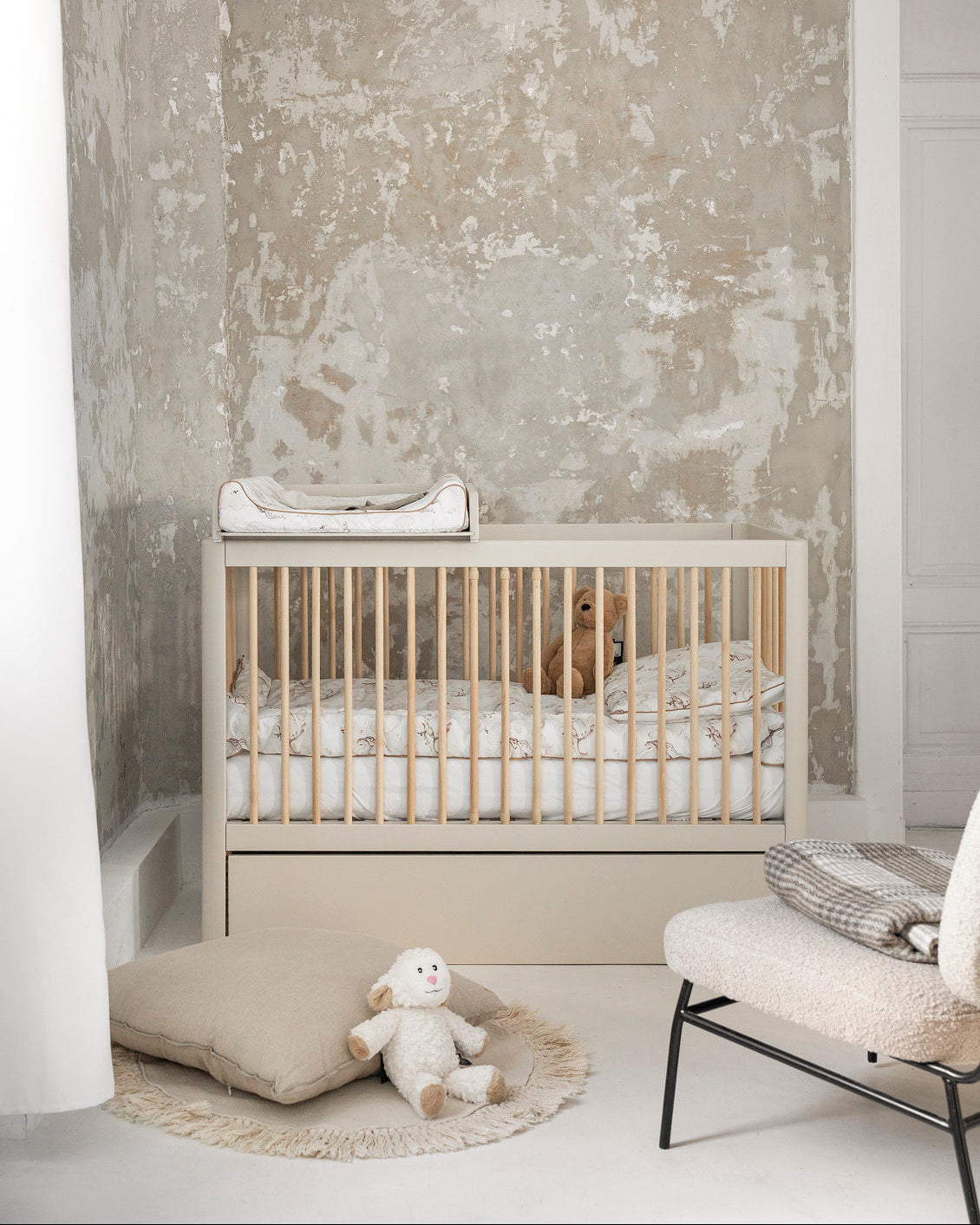 Pinio, Pure, Pinnasänky 60x120, Champagne