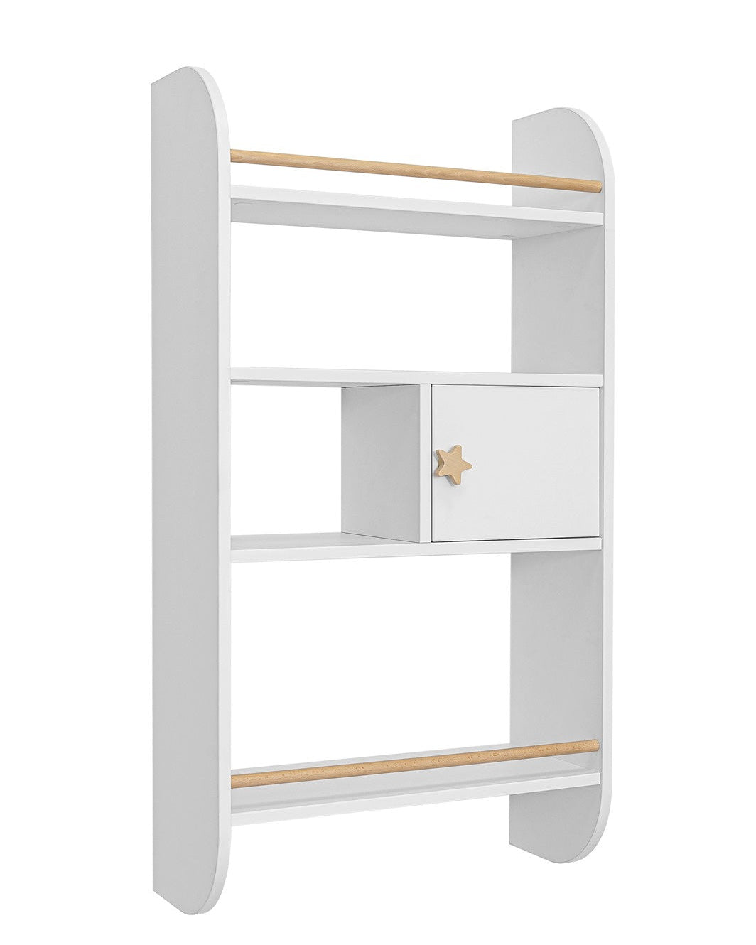 Bellamy, Rainbow Wall Shelf, Snow White