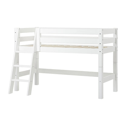 Hoppekids, ECO Luxury, Loft bed 70x160 cm, White