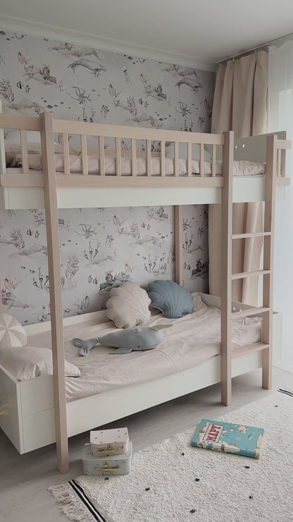 Wood Luck Design, Bunk bed, Basic White