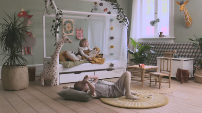 Hoppekids, ECO Comfort, House bed 70x160, White