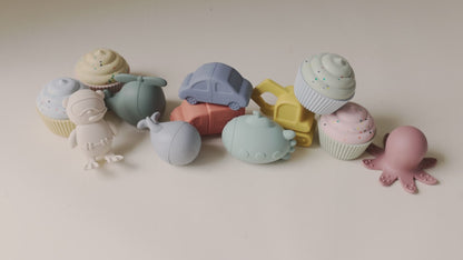Mushie, Silikoninen lelu,  Mix and Match Cupcake