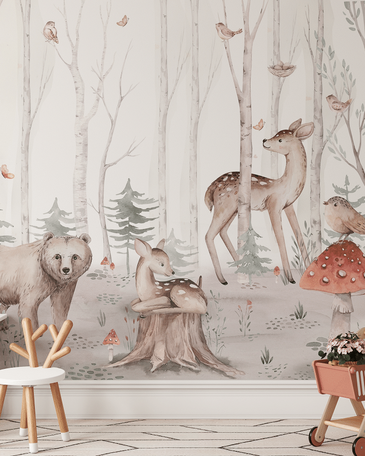 Valokuvatapetti, Friends From The Forest