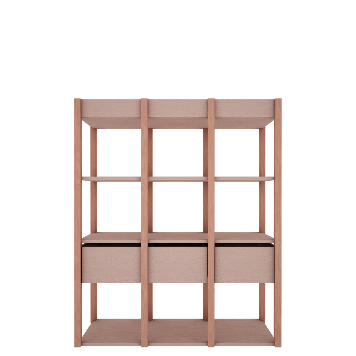 Wood Luck Design, Kirjahylly, Tweens Pink