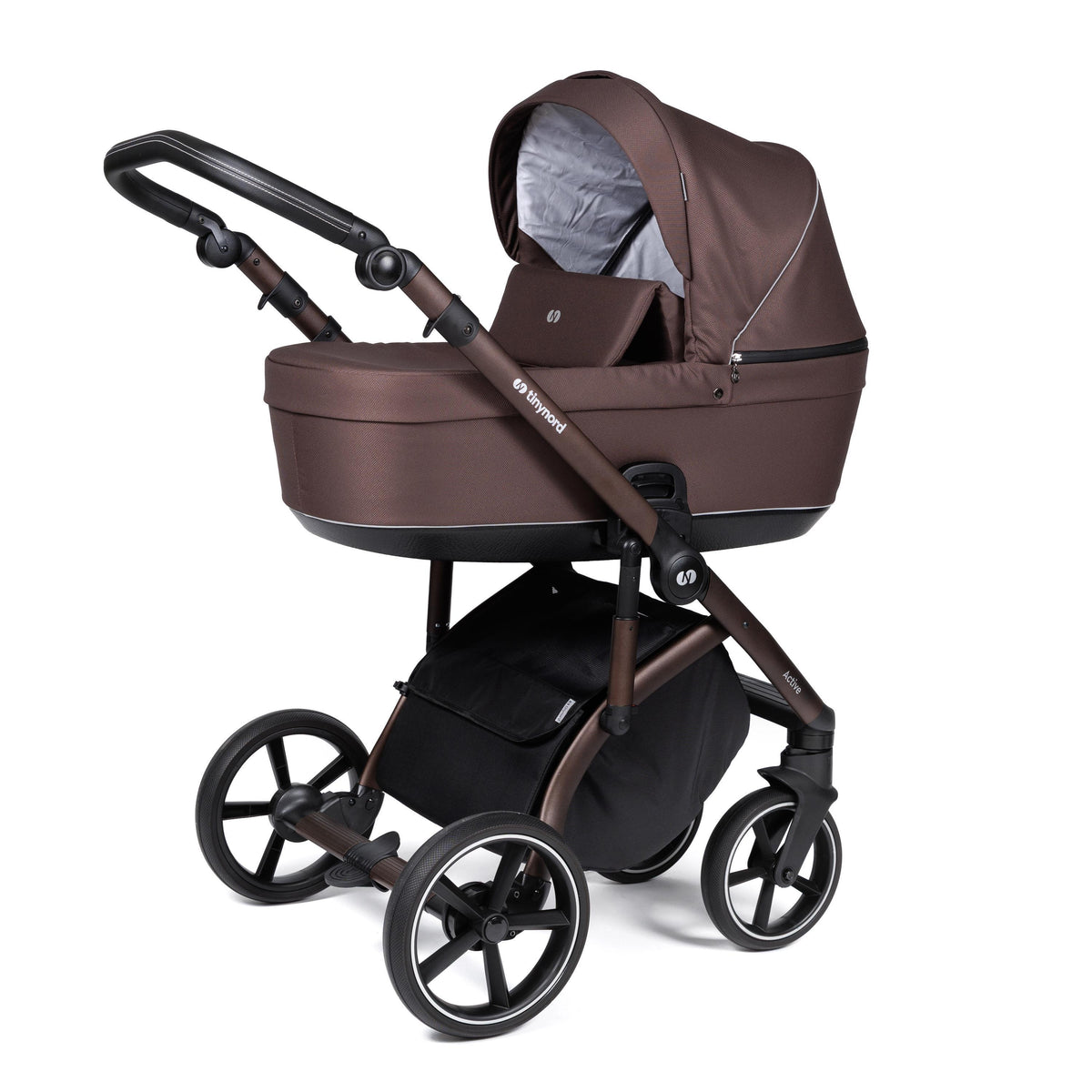 Active Plus Combination Stroller, Metal Grey