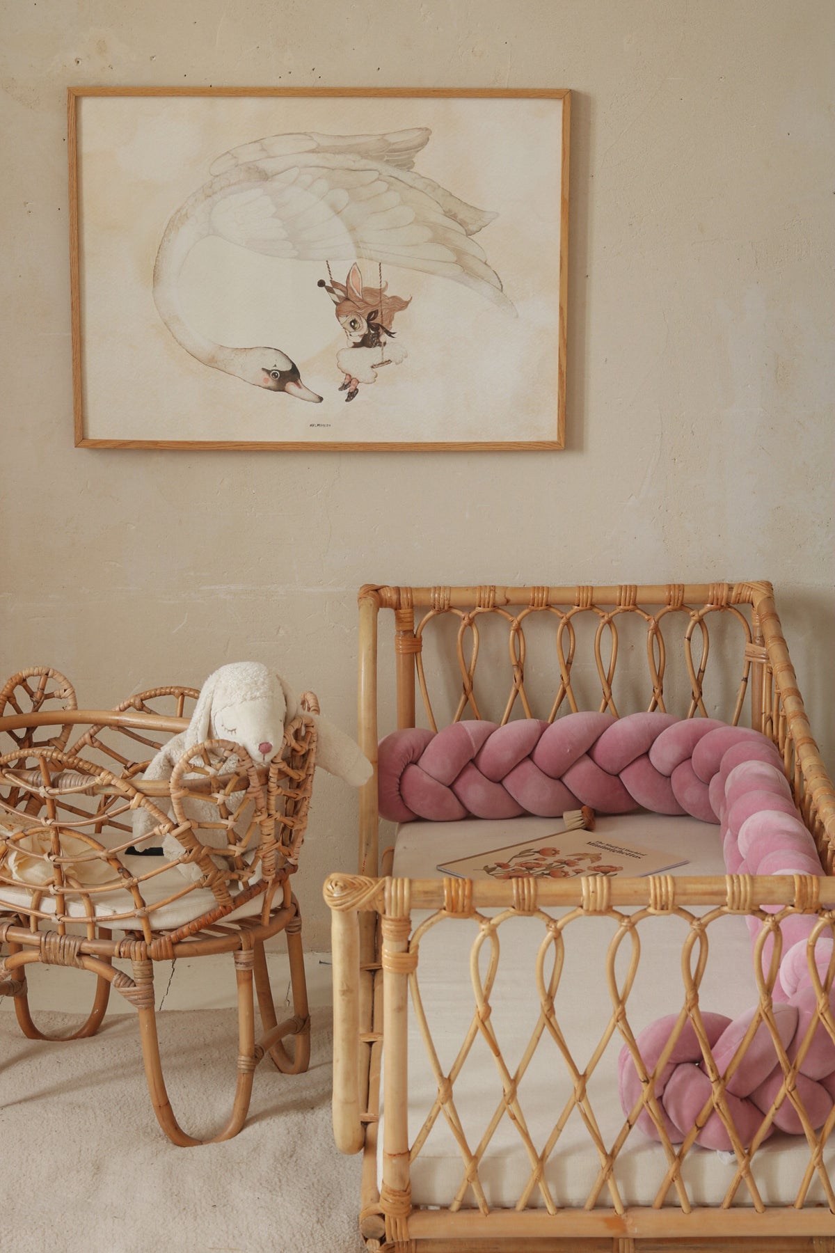 Reunapehmuste Letti, Velvet Dirty Pink