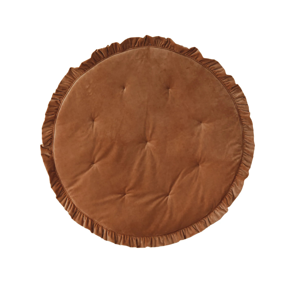 Moi Mili Leikkimatto, Velvet With Frill "Caramel"