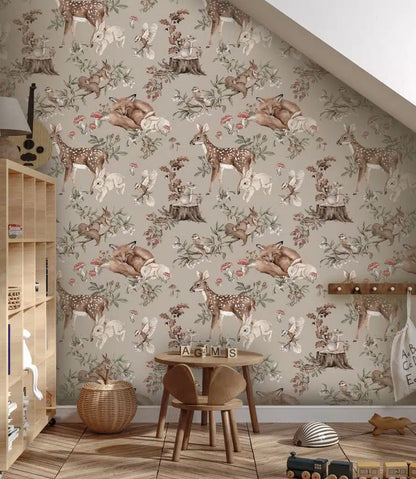 Forest Beige, Tapetti