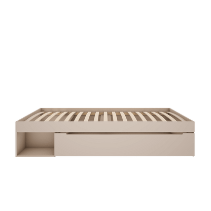 Wood Luck Design, Bed 90x200 cm, Sand Beige