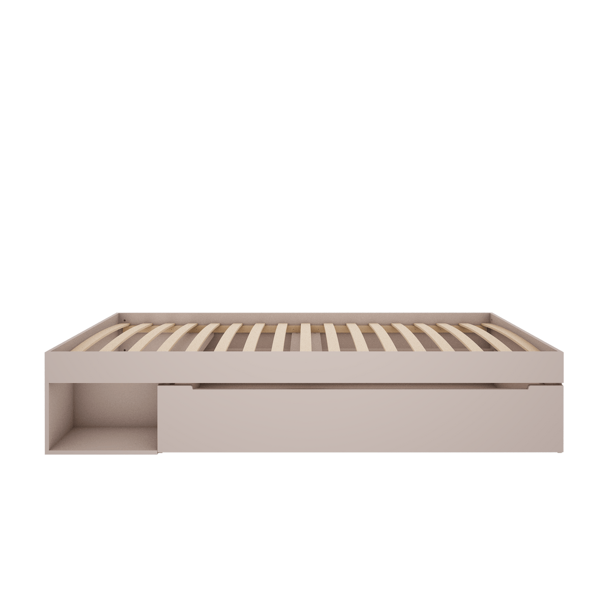 Wood Luck Design, Bed 90x200 cm, Cashmere